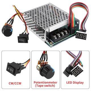 Bộ Điều Khiển Tốc Độ Động Cơ DC10-55V 12V 24V 36V 60A PWM