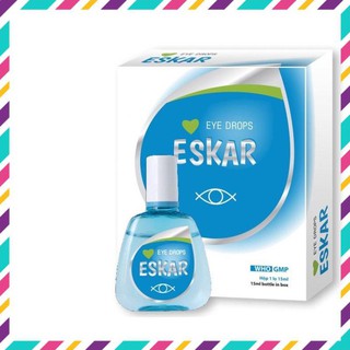Eskar nước nhỏ cho mắt hết khô - mỏi dk pharma lọ 15ml