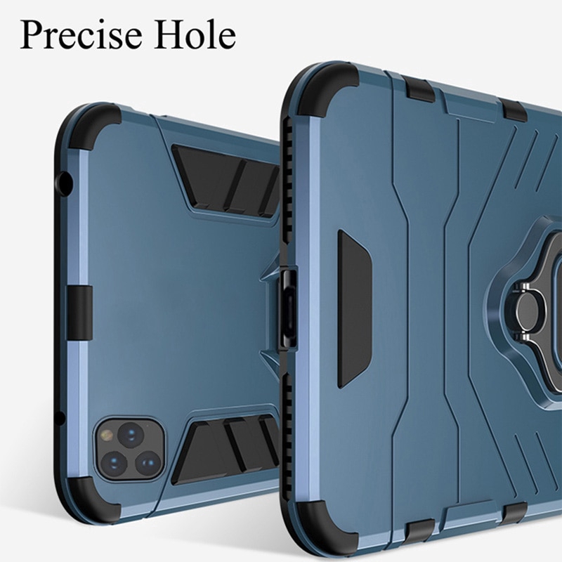 Ốp Điện Thoại Kim Loại Hít Nam Châm Chống Sốc Cho iPhone 11 Pro Max XR X 8 7 6s Plus 5s