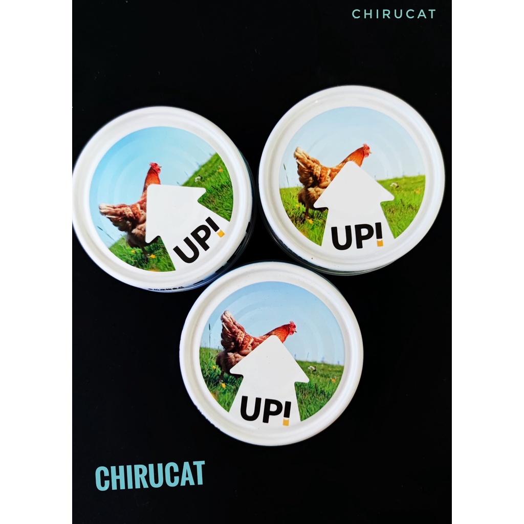 Pate UP Hàm Lượng Dinh Dưỡng Cao Multivitamin Bò,Gà,Cá,Hồi Hộp 6 Lon 100gr