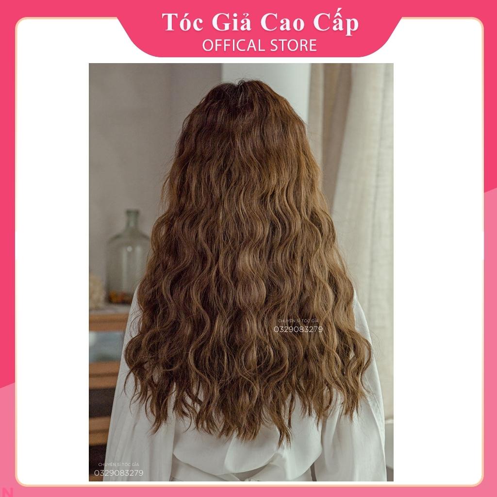 Tóc giả kẹp chữ U, SALE, mẫu xù sóng, kèm ảnh thật ku08 và ku18
