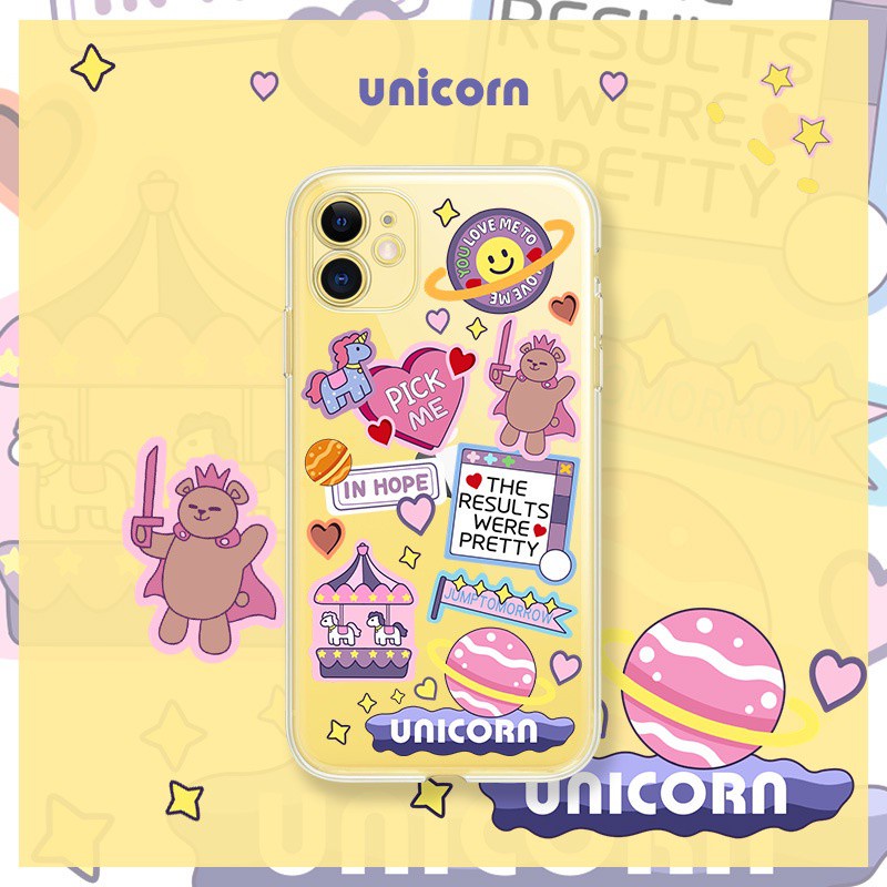 Ốp Điện Thoại Silicon Trong Suốt Viền Màu Cho Iphone12Mini / 12 / 12pro / 12promax / 11 / 11pro / 11promax / X / Xs / Xr / Xsmax6 / 6s 6plus / 7 / 8 / 7plus / Se2