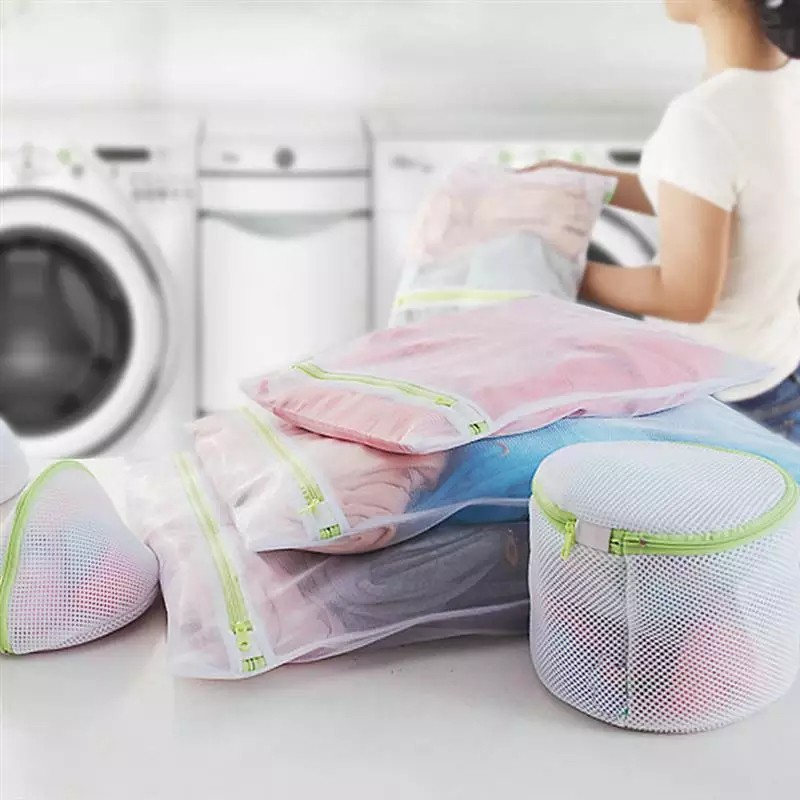 Túi Lưới Giặt Đựng Quần Áo Trong Máy Giặt - Túi Giặt Bảo Quản Quần Áo Nhiều Size