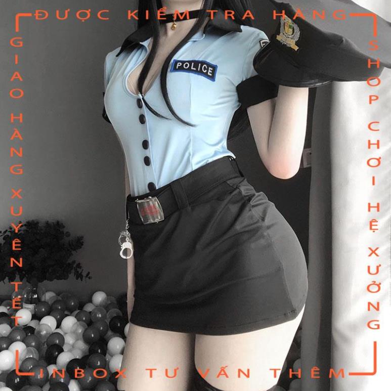 Bộ nội y hóa trang nữ cảnh sát gợi cảm câu lạc bộ cho nữ  - hot tiktok | BigBuy360 - bigbuy360.vn