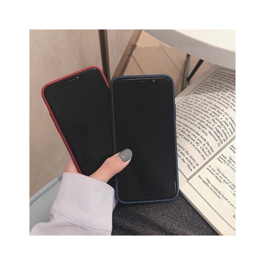 Ốp điện thoại mềm chống rơi họa tiết trái tim bảo vệ toàn diện cho iPhone 6 6S 7 8 Plus 11 Pro Max X XR XS Max 5 5S SE | BigBuy360 - bigbuy360.vn