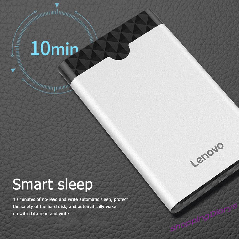 Vỏ Ổ Cứng Ngoài Sh Lenovo S-03 Usb 3.1 Sata Hdd Ssd Box 6gbps 2.5 Inch Ốp