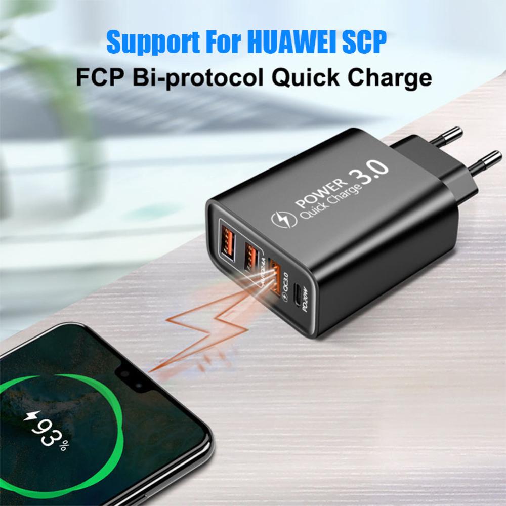 Củ Sạc Nhanh 20W PD QC3.0 Cho iPhone 12 pro max Huawei