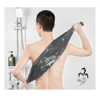 Khăn tắm cọ, chà, rửa lưng tạo bọt, tẩy tế bào chết cao cấp Nhật Bản dành cho nam giới