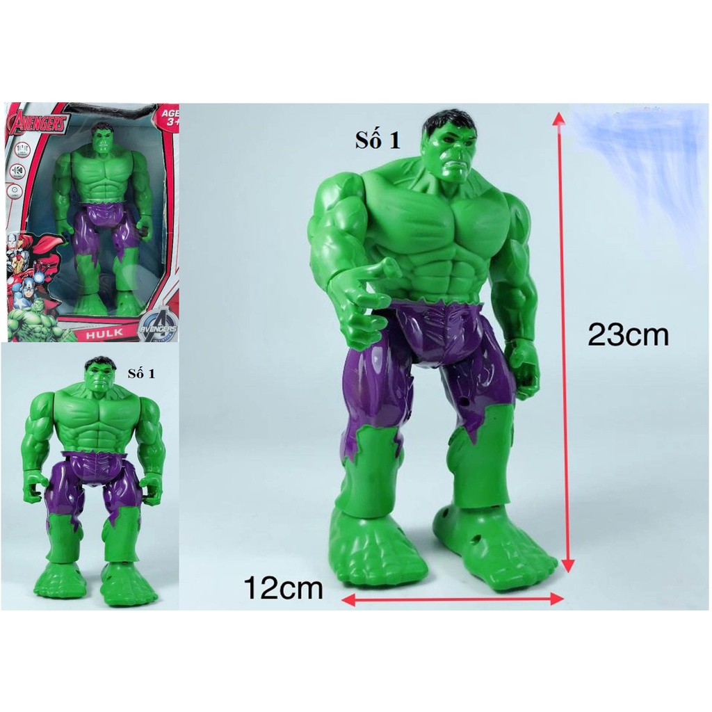 Đồ Chơi Mô Hình Siêu Anh Hùng Marvel Người Khổng Lồ Xanh Hulk Cao 25cm