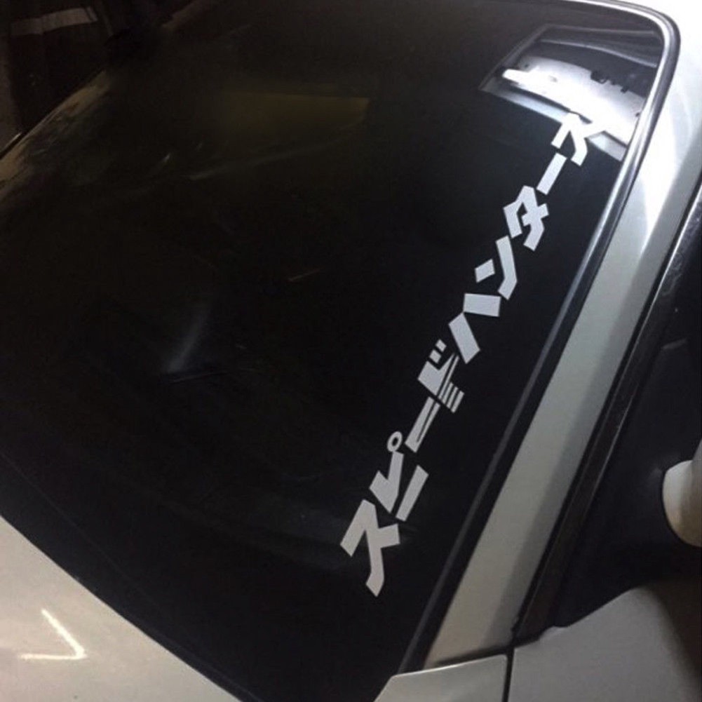 Đề Can Phản Quang JDM Speedhunter Nhật Bản Trang Trí Đèn Pha Xe Hơi