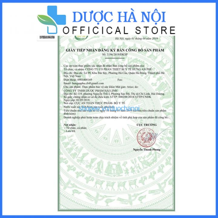 Siro Mát gan Atiso giúp giải độc gan, thanh nhiệt mát gan cho bé, giảm mẩn ngứa, rôm sảy, dị ứng- Hộp 20 ống