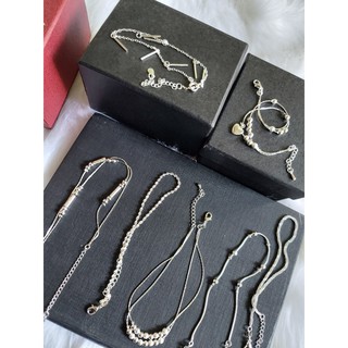 lắc chân mạ bạc 925