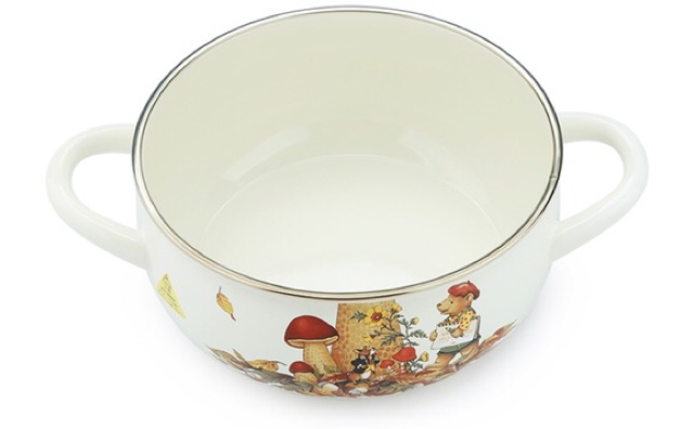 Nồi tráng men Fujihoro FTCV 16cm/18cm