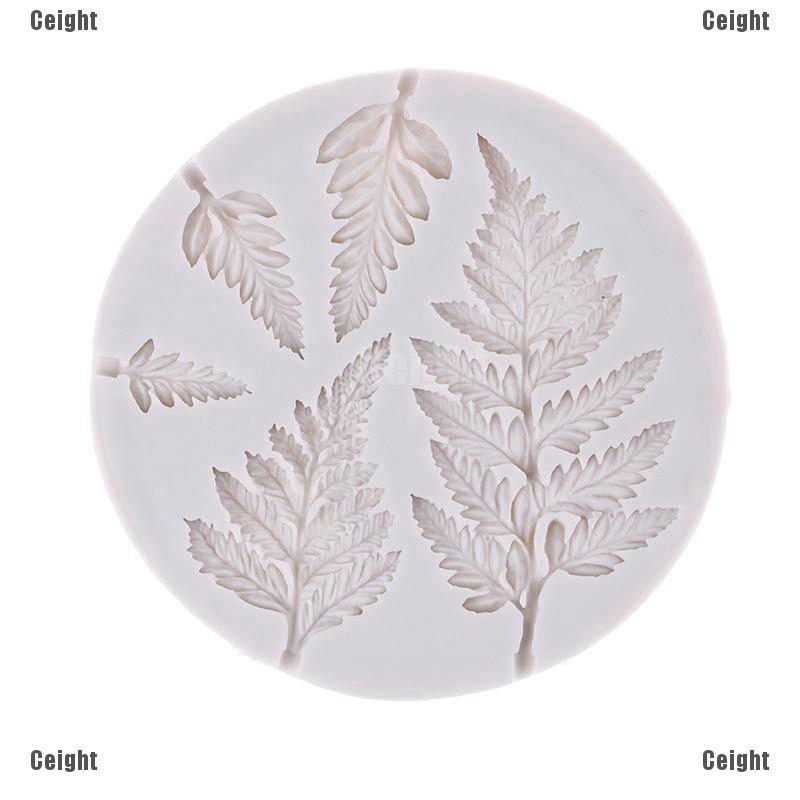 Khuôn Silicone Tạo Hình Chiếc Lá Trang Trí Bánh