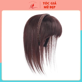 Tóc giả che hói kèm băng đô tóc 25cm
