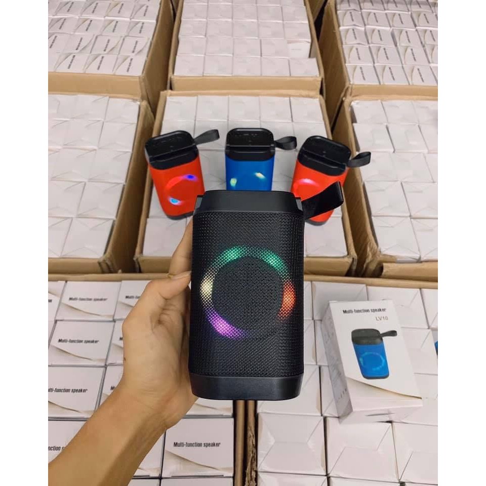 LOA BLUETOOTH LV10 CÓ ĐÈN LED