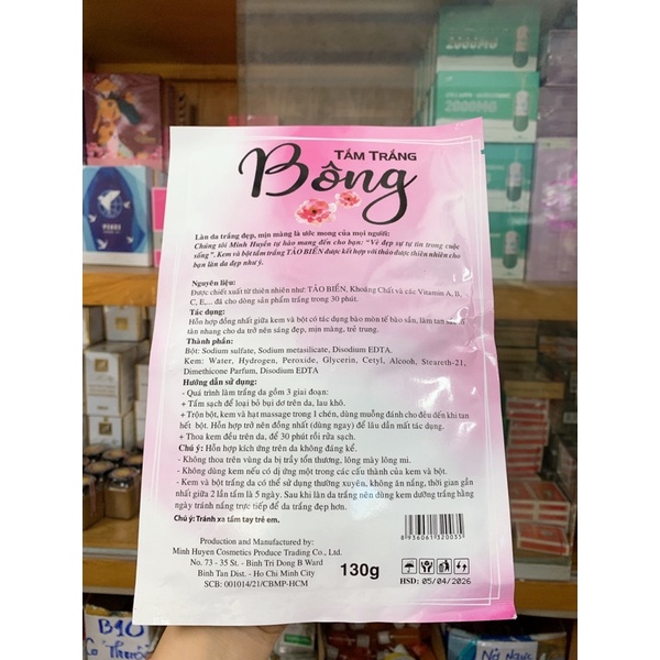 gói tắm bông onaya siêu trăng sau 7 phút 130g làn da đẹp