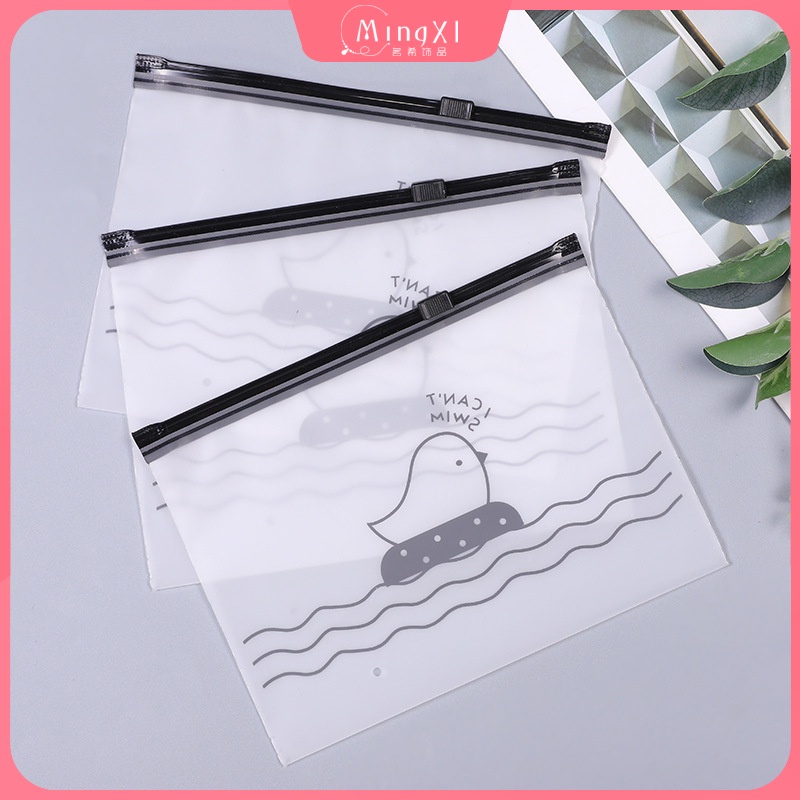 Set 10 Túi Dây Rút Trong Suốt Chống Nước Chống Ẩm Đựng Trang Sức Tiện Dụng