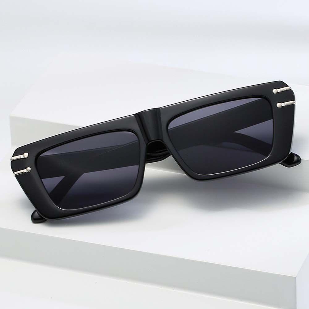 Kính Mát Gọng In Họa Tiết Da Báo Màu Trà Đen / Nâu Phong Cách Hàn Quốc Cổ Điển Thời Trang Cho Nữ