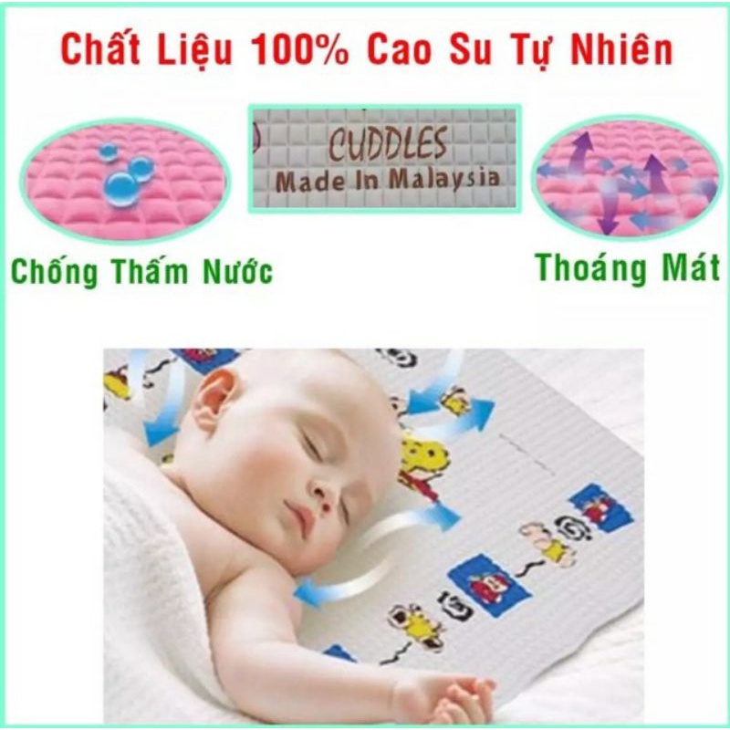 Nệm nước cao su mát chống thấm chính hãng