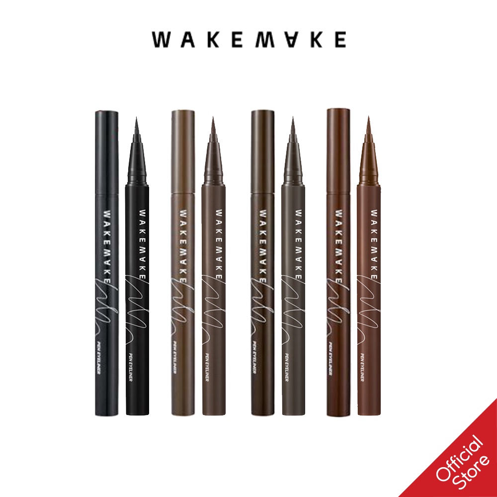 Bút Kẻ Mắt Chống Trôi Wakemake Any-Proof Pen Eyeliner 0,5g