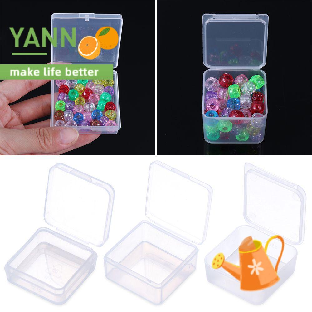 Hộp Nhựa Trong Suốt Đựng Hạt Làm Móng Tay Mẫu Mới