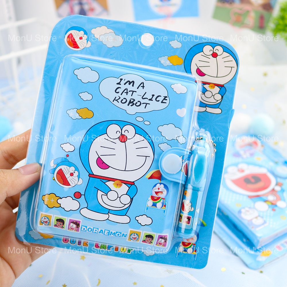 Sổ tay kèm bút DORAEMON DOREMON dễ thương cute MON0013