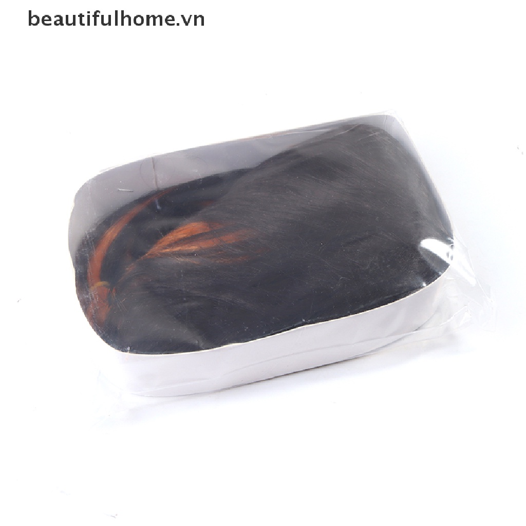 Bộ Tóc Giả Màu Đen / Nâu Dùng Hóa Trang Chơi Game Genshin