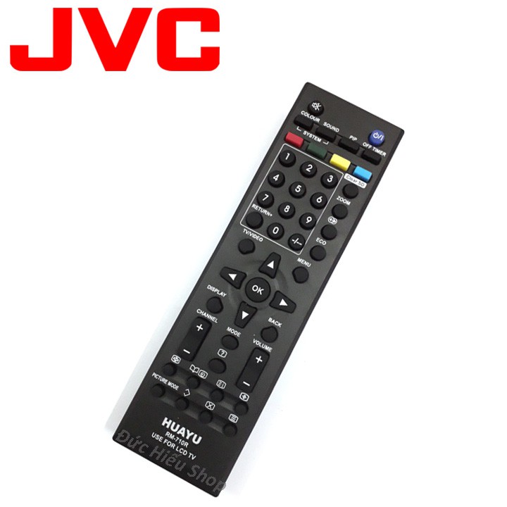 Remote điều khiển  tivi JVC LCD - hàng trong hộp| chuẩn công ty - Đức Hiếu Shop