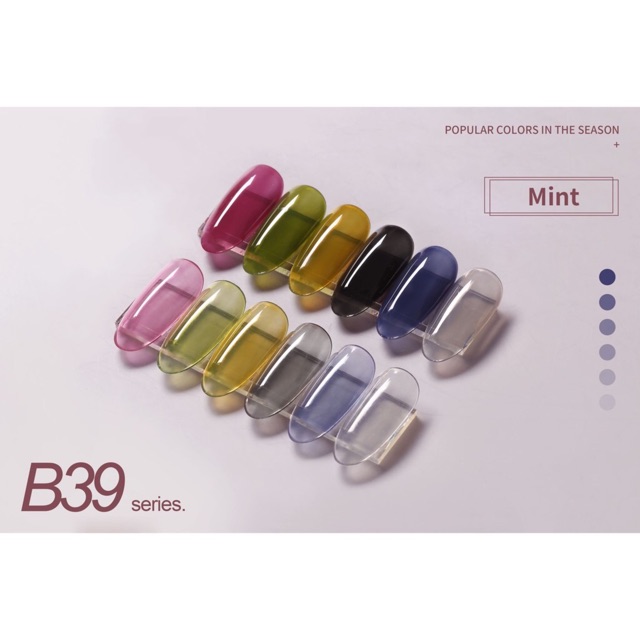 Sơn gel JINJU mã B39 chai 15ml chính hãng