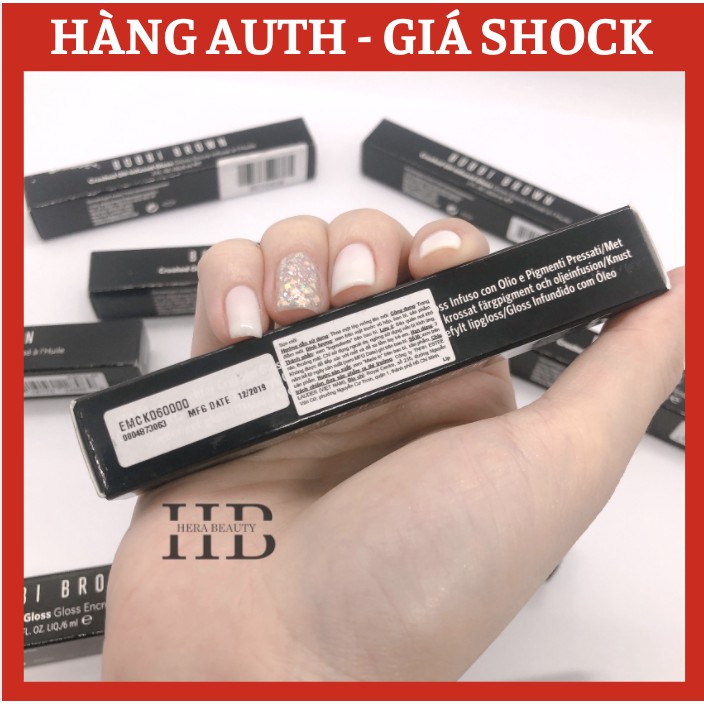 [TEM CHÍNH HÃNG] Son Bóng Dưỡng Ẩm Bobbi Brown 6ML Crushed Oil-Infused Gloss_Màu #Freestyle #Freespirit #slowjam | BigBuy360 - bigbuy360.vn