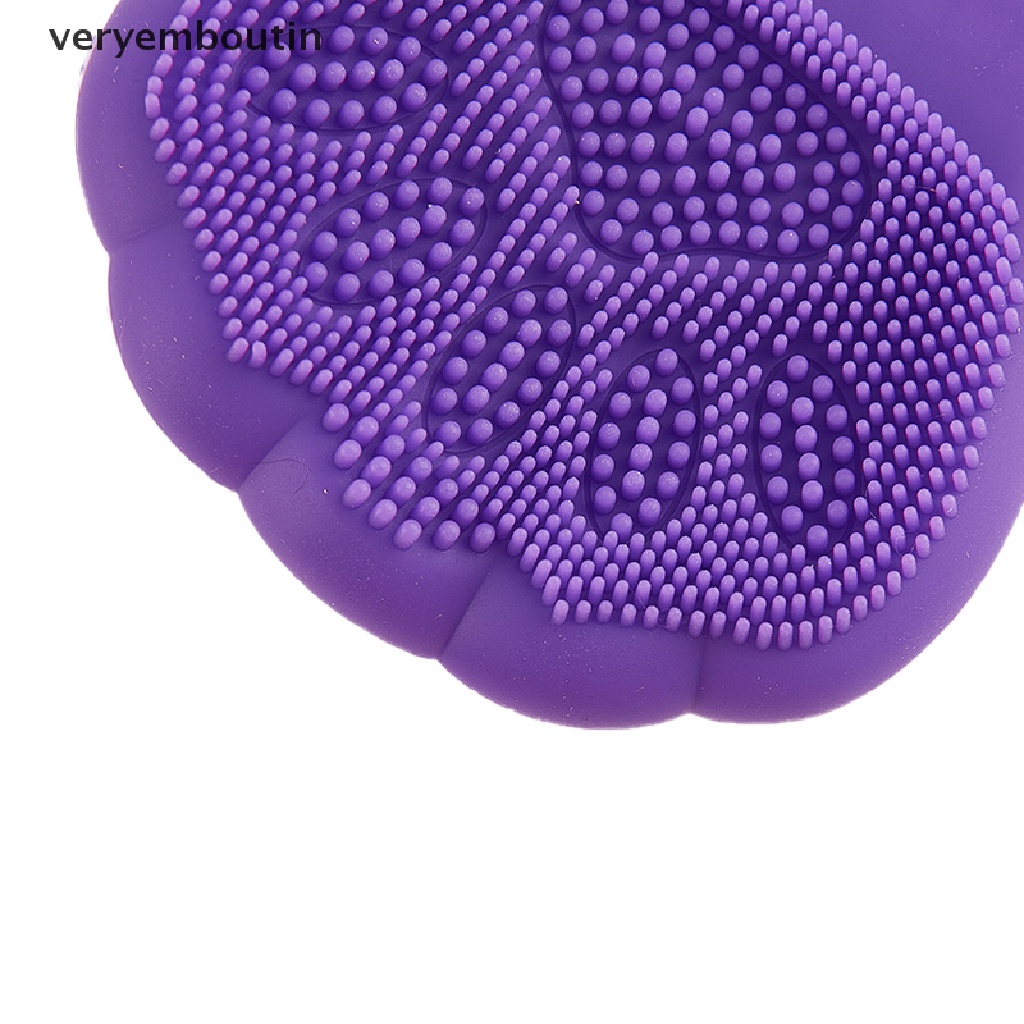 Cọ Silicone Rửa Mặt Làm Sạch Lỗ Chân Lông Thiết Kế Hình Mèo Dễ Thương