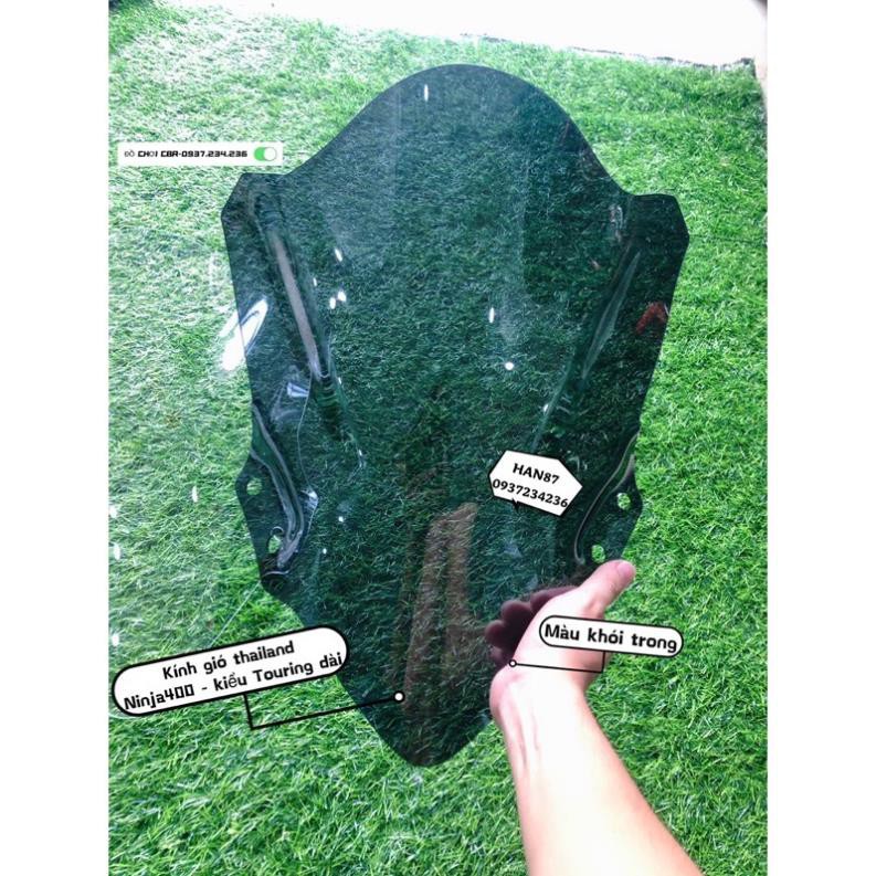 Kính chắn gió NINJA400 -   kính nhập thailand-  siêu đẹp