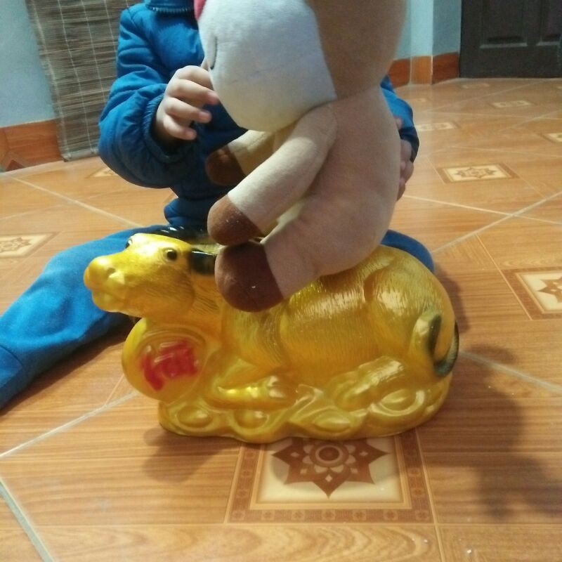 Trâu vàng Tài Lộc 2021 / heo đất / lợn đất tiết kiệm 2021 | BigBuy360 - bigbuy360.vn