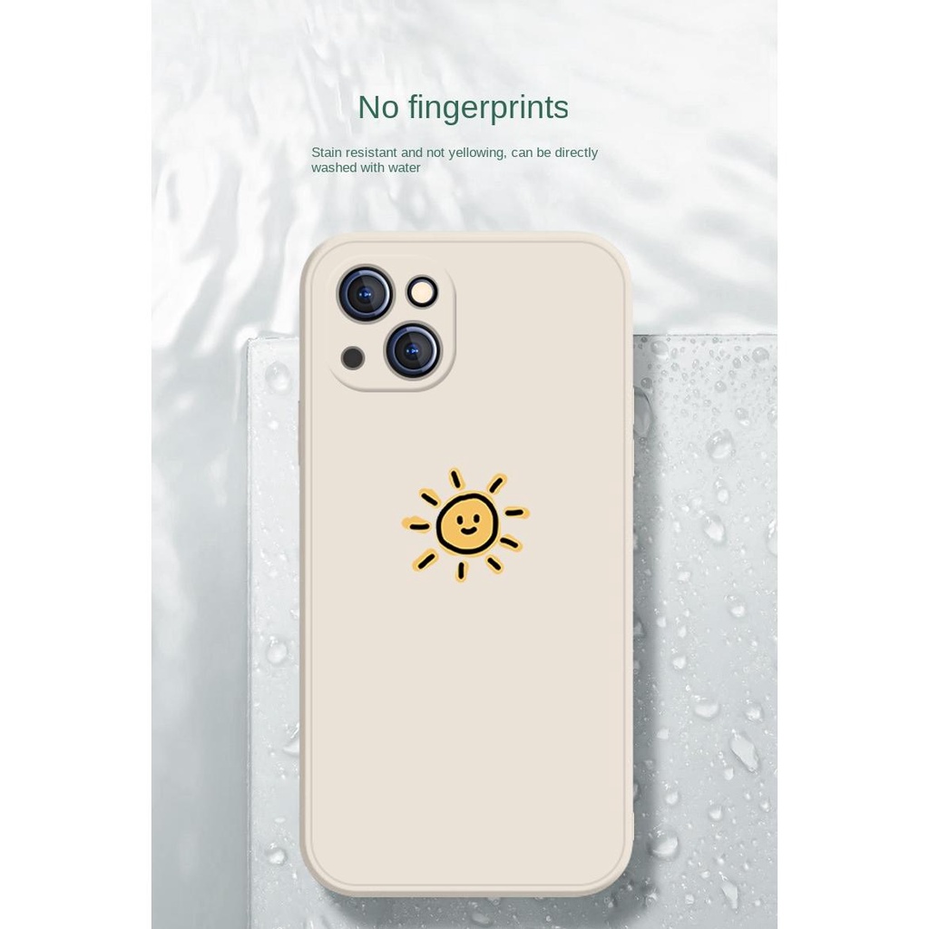 Ốp Điện Thoại Chống Sốc In Hình Mặt Trời / Mặt Trăng Cho Iphone 13 Pro 11 Pro Max Xr 6s 7 8 Plus 12 Mini 14 Pro Xs Max