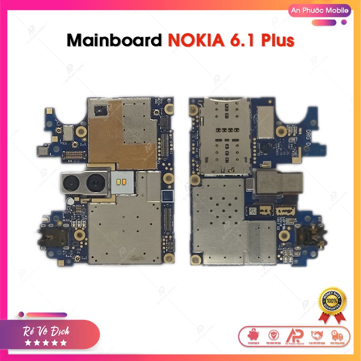 Main Nokia X6 / 6.1 Plus Zin Bóc Máy - Bo Mạch Mainboard Điện Thoại Nokia 6.1+ Full Chức Năng