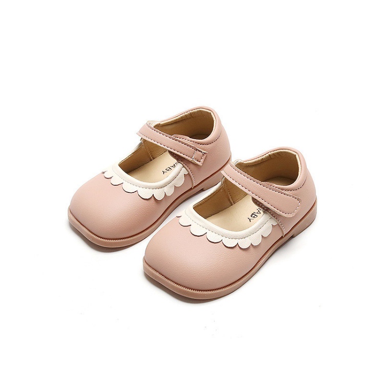 Giày búp bê bé gái Hàn Quốc từ 1 đến 5 tuổi, chất da PU êm mềm, phù hợp cho bé đi học, đi chơi (Trắng/ Đen/ Hồng/ Xanh)
