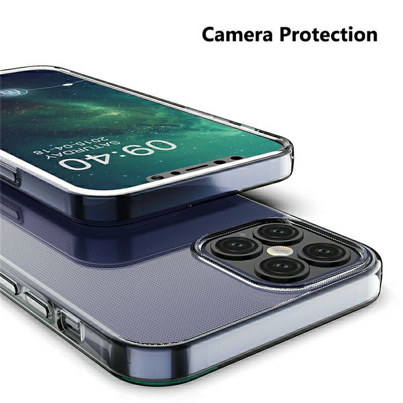 Ốp lưng dẻo TPu cho iPhone 12 Mini/ 12/ 12 Pro/ 12 Pro Max Silicon mỏng 0.5mm trong suốt