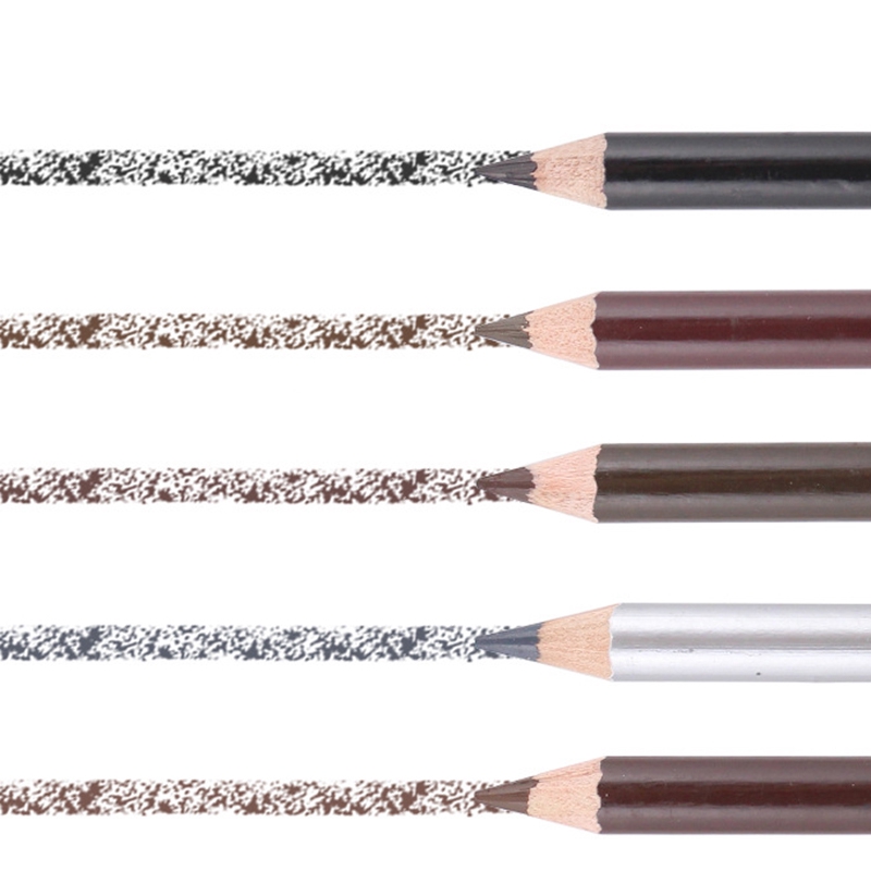 (Hàng Mới Về) Bút Chì Kẻ Lông Mày Tự Nhiên Không Thấm Nước Và Mồ Hôi Không Gây Chóng Mặt Họa Tiết Da Báo