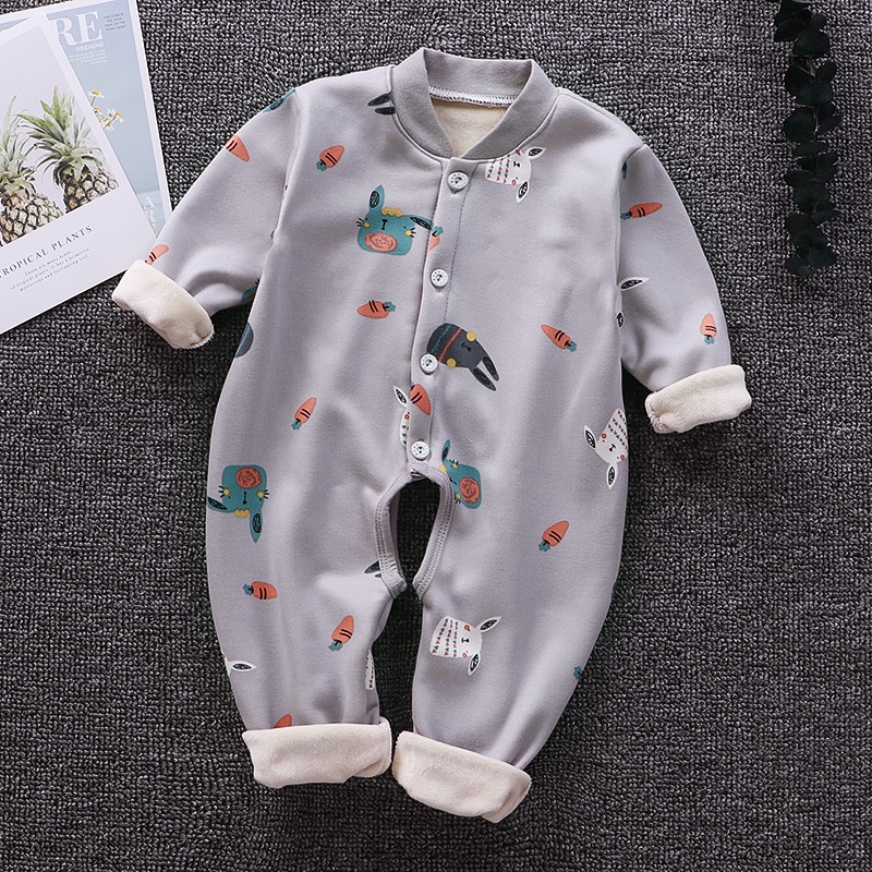 Bodysuit nỉ bông cho bé, hàng quảng châu cao cấp, túi đẹp hình in đẹp, chất liệu cotton tự nhiên Chubby Store