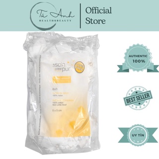 Bông Tẩy Trang Pháp 600 Miếng Tetra Medical Le Soin