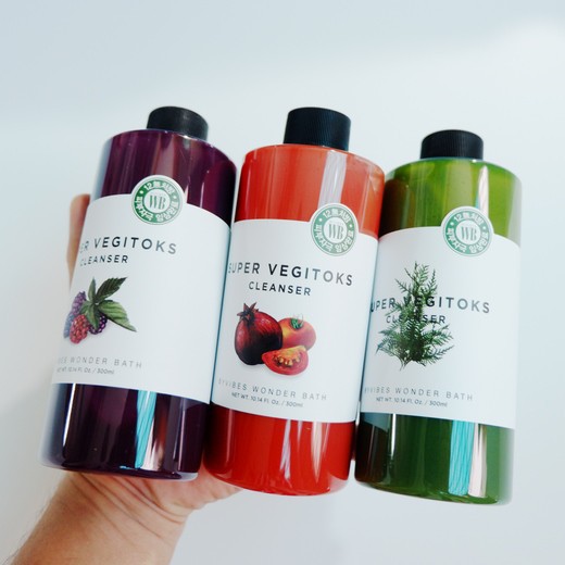 Sữa Rửa Mặt Rau Củ Thải Độc Wonder Bath Super Vegitoks Cleanser 300ml | BigBuy360 - bigbuy360.vn