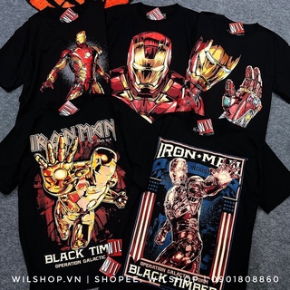 (M, L, XL, XXL) IRON MAN - ÁO MARVEL IN 3D - ÁO THUN UNISEX (IRONMAN) - SIÊU ANH HÙNG