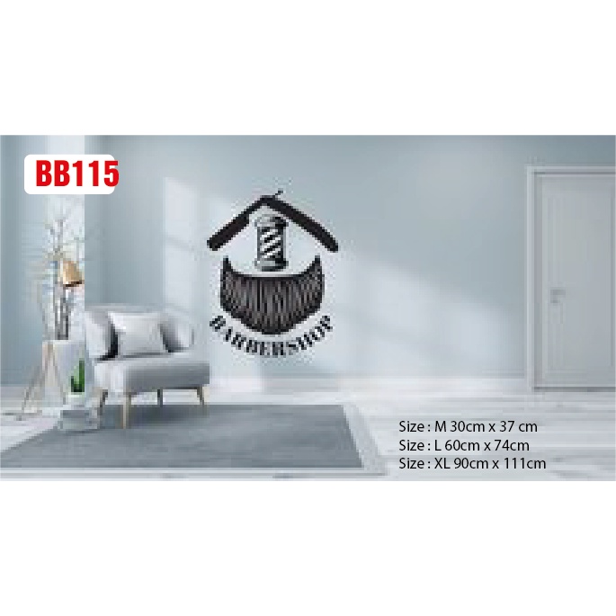 Decal dán làm đẹp cửa tiệm Barber và Salon, thu hút khách hàng, tạo điểm nhấn cho cửa tiệm, tăng doanh thu P8