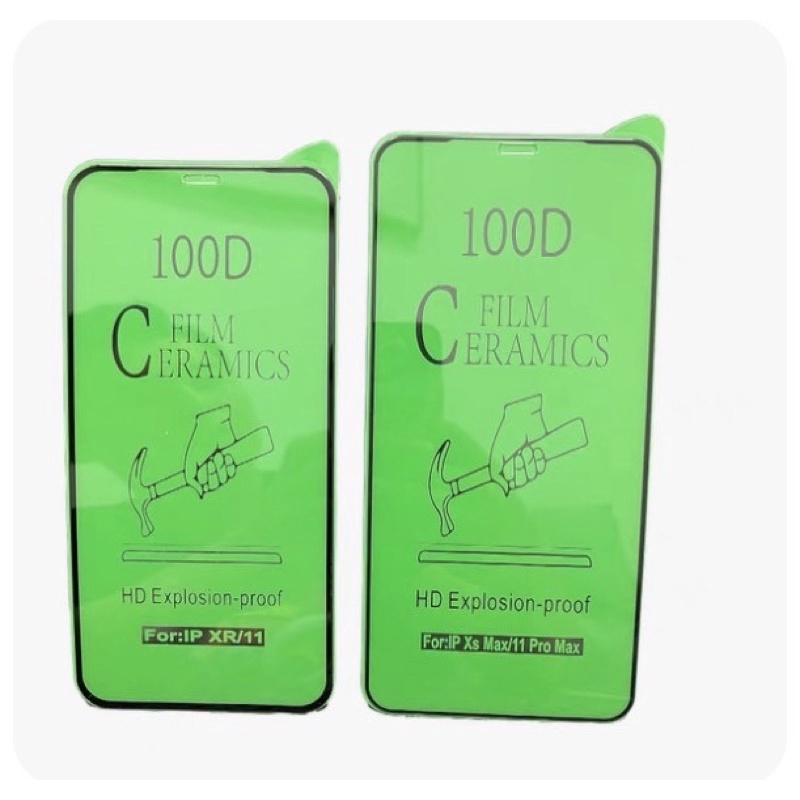 Cường Lực Dẻo 100D Kèm khăn lau dành cho Iphone, Samsung, Oppo, Vivo, Xiaomi