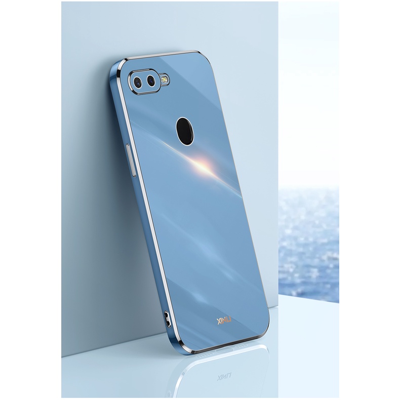 ốp lưng OPPO A12 ốp lưng OPPO A5S ốp lưng OPPO F9 A7 Ốp Lưng Điện Thoại silicone Mạ Điện Siêu Mỏng