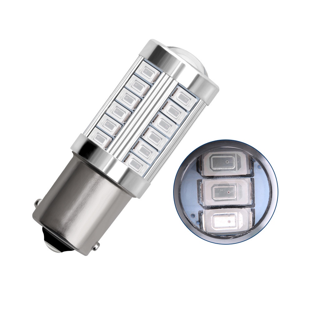 Đèn Led Tín Hiệu 1156 Led 1157 P21W P21 5W 33 SMD Chất Lượng Cao