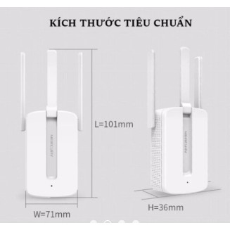 [XẢ KHO] KÍCH SÓNG WIFI MERCURY 3 DÂY CỰC MẠNH