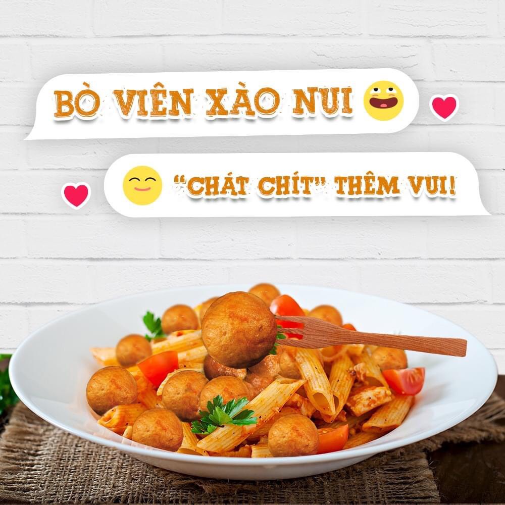 Cá viên , bò viên, tôm viên, gà viên, viên ngũ vị  SG Food 500gr đủ vị