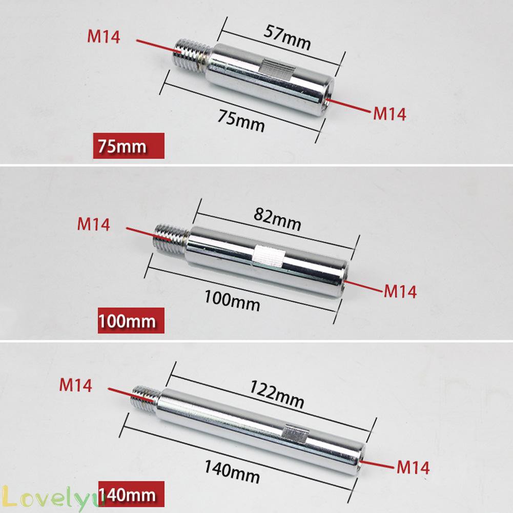 Thanh Nối Dài Máy Mài M14 75mm 100mm 140mm 125